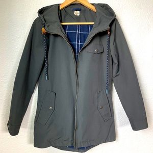 Bridge and Burn Warbler Coat Gray Small
